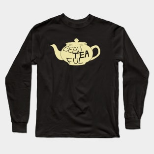 Yellow teapot Long Sleeve T-Shirt